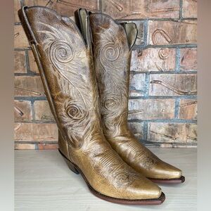 Justin 13” Women’s Boots Tan Damiana L4332 Size 9.5B